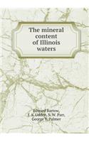 The mineral content of Illinois waters