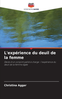 L'expérience du deuil de la femme