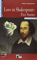 Love in Shakespeare Five Stories+cd New