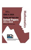 Cbse Class X 2020 Chapter and Topic-Wise Solved Papers 2011-2019 Mathematics