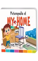 The Book Tree Picturepedia of My Home I Board Book for Kids Age 2+ I Bright & Colourful Pictures I Easy-to-Read Word Labels I Builds Vocabulary I Early Learning Picture Books for Children by Majestic Book Club