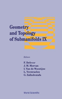 Geometry and Topology of Submanifolds IX
