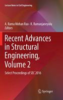 Recent Advances in Structural Engineering, Volume 2: Select Proceedings of SEC 2016