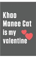Khao Manee Cat is my valentine: For Khao Manee Cat Fans