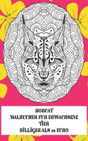 Malbücher für Erwachsene - Billiger als 10 Euro - Tier - Bobcat