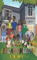 African-American Family Coloring Book for Kids Ages 4-8