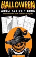 Halloween Adult Activity Book