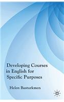 Developing Courses in English for Specific Purposes