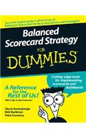 Balanced Scorecard Strategy For Dummies