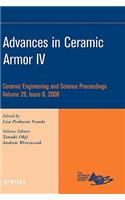 Advances in Ceramic Armor IV, Volume 29, Issue 6