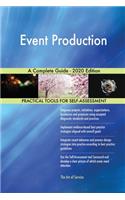 Event Production A Complete Guide - 2020 Edition