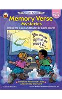 Memory Verse Mysteries: Grades Prek-K