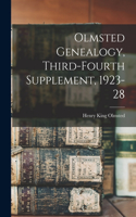 Olmsted Genealogy, Third-fourth Supplement, 1923-28