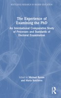 The Experience of Examining the PhD