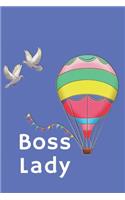 Boss Lady: Motivational Notebook, Journal, Diary (110 Pages, Blank, 6 x 9)