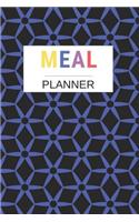 Meal Planner: Weekly Meal Planner And Grocery List Beautiful Colorful Florals (52 Week Food Planner / Diary / Log / Journal / Calendar) Meal Prep And Planning Gro