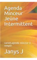 Agenda Minceur Jeûne Intermittent