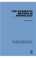 The Axiomatic Method in Phonology