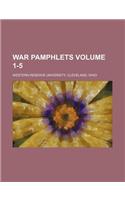 War Pamphlets Volume 1-5: (English)