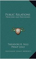 Public Relations: Principles and Procedures