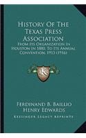 History Of The Texas Press Association