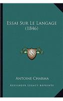 Essai Sur Le Langage (1846)