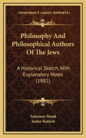 Philosophy And Philosophical Authors Of The Jews