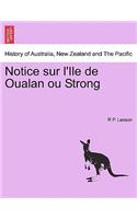 Notice Sur L'Ile de Oualan Ou Strong