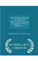 Poetical Works of Elizabeth Barrett Browning, Complete