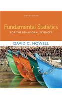 Fundamental Statistics for the Behavioral Sciences