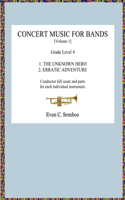 CONCERT MUSIC FOR BANDS (Volume 1)