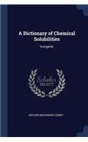 Dictionary of Chemical Solubilities