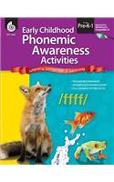 Early Childhood Phonemic Awareness Activities: (Early Childhood Activities)