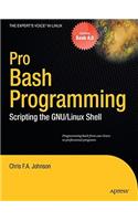 Pro Bash Programming