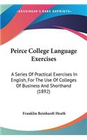Peirce College Language Exercises