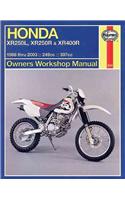 Honda XR250L, XR250R and XR400R
