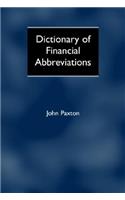 Dictionary of Financial Abbreviations
