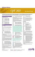CPT 2021 Express Reference Coding Card: Ear, Nose &Throat