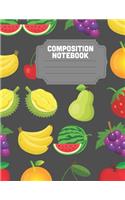 Composition Notebook: Wide Ruled Lined Paper Notebook Journal, Large (8.5 x 11 inches) - 100 Pages