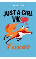 Just A Girl Who Loves Foxes