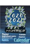 2020-2021 Monthly Planner