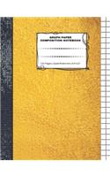 Graph Paper Composition Notebook