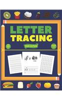 Letter Tracing - Food Edition for Kids 3+