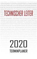 Technischer Leiter - 2020 Terminplaner