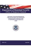 Information Technology Management Letter for the Federal Law Enforcement Training Center Component of the Fy 2010 Dhs Financial Statement Audit