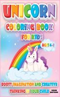 Unicorn Coloring Book for Kids (4-8)