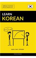 Learn Korean - Quick / Easy / Efficient