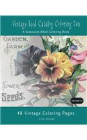 Vintage Seed Catalog Coloring Fun