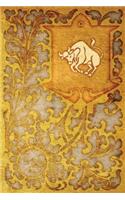Monogram Taurus Notebook: Blank Journal Diary Log(79 Monogram Nouveauone 150 Lined)