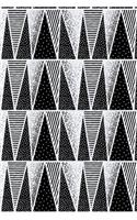 Bullet Journal Notebook Abstract Triangles Pattern 11